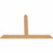 Ekena Millwork Portland Timber Gable Bracket, Western Red Cedar, 72"W x 48"H x 1 1/2"D x 5 1/2"F, 16/12 Pitch GBW072X48X0206POR00SWR - alternate 5